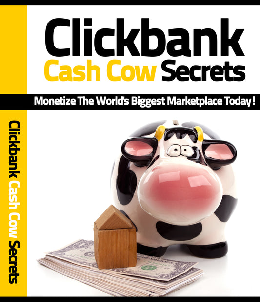 Click bank cash cow secrets