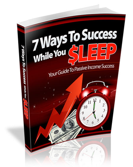 7 ways to success while you sleep